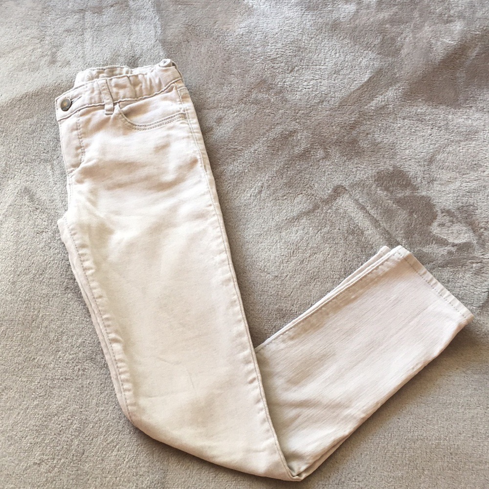White jeans from Gap Kids.